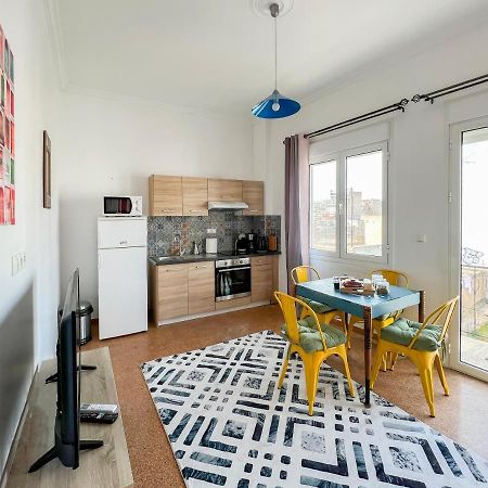 Soho Artsy 55Sqm Apt With Acropolis View Apartment Athena Bagian luar foto