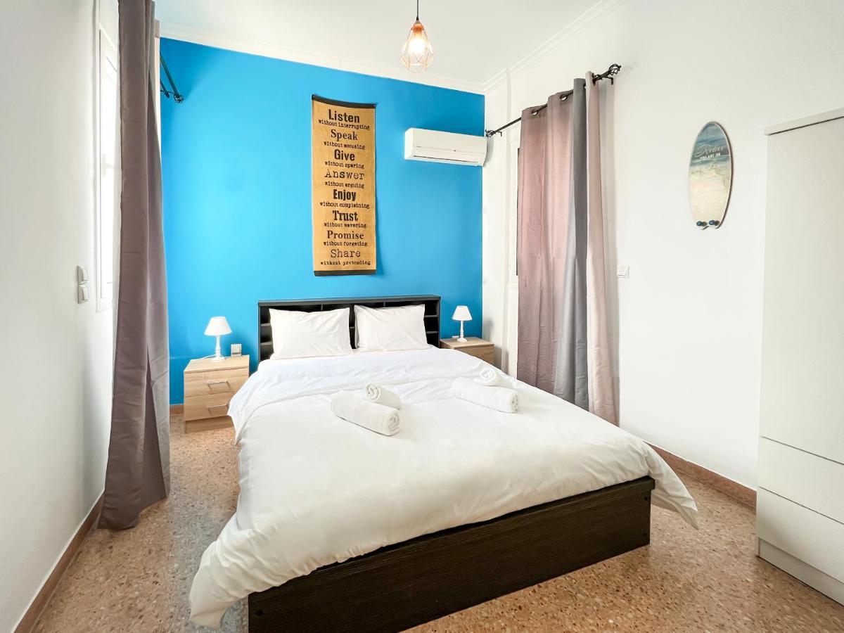 Soho Artsy 55Sqm Apt With Acropolis View Apartment Athena Bagian luar foto